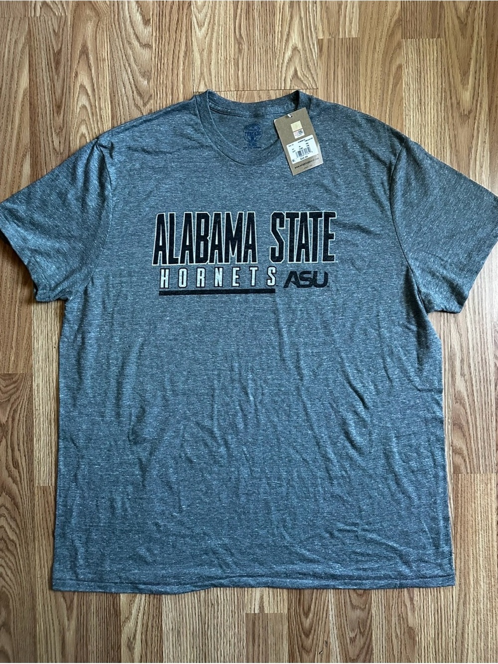 Rivalry Threads Alabama State ASU Grey Graphic Tee